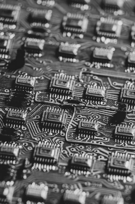 Circuit board microchip