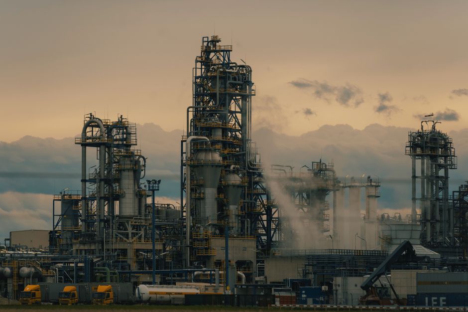 Industrial refinery infrastructure as energy prices add an inflation-sensitive counterweight to growth stocks