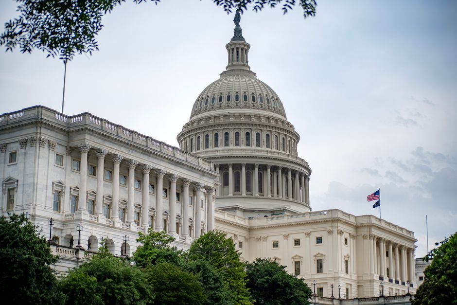 The US Capitol Building in Washington, DC