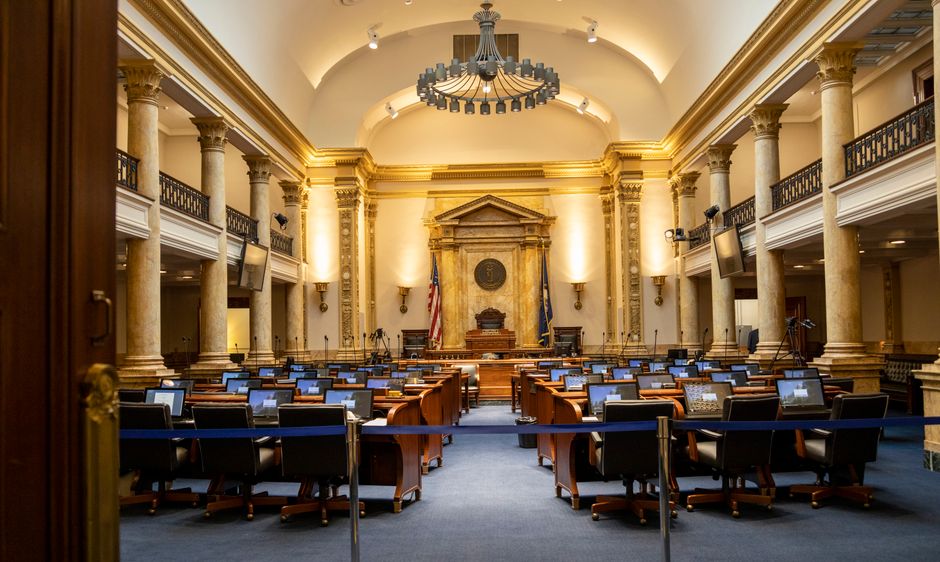 Government chamber interior