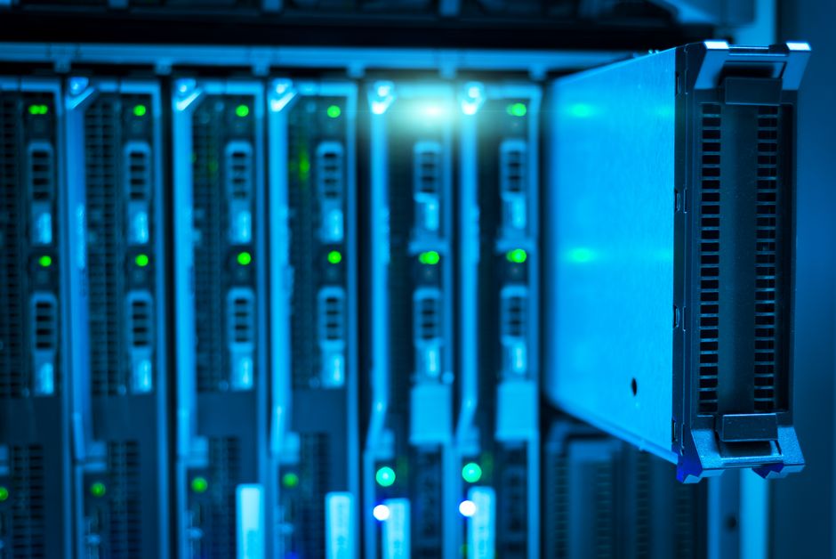 Server infrastructure represents the capital intensity behind cloud-demand narratives.