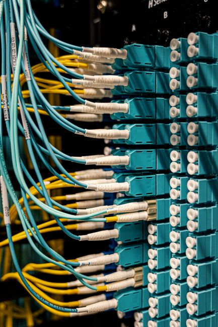 Fiber optic network cables