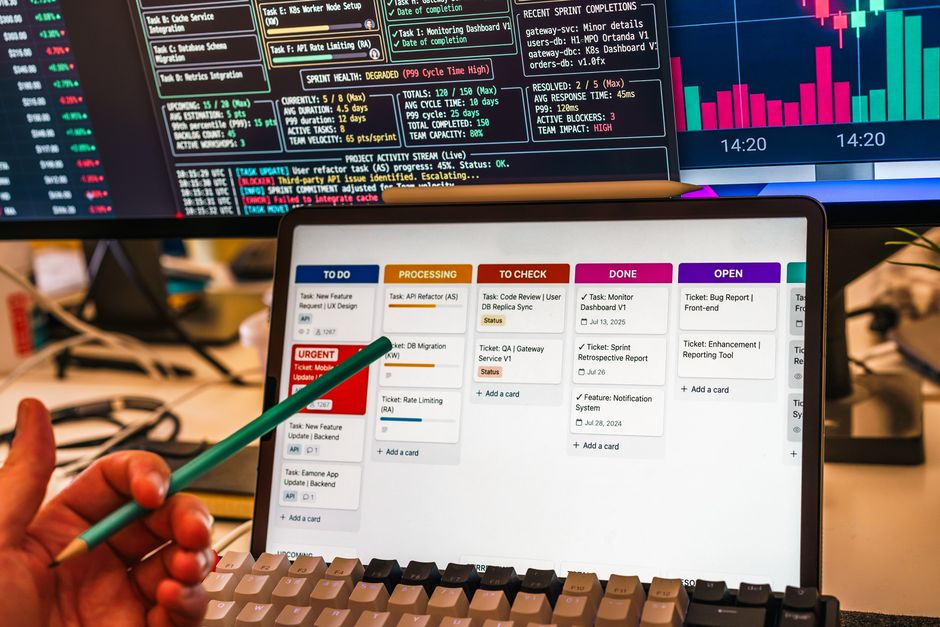 Enterprise monitoring screens represent the usage, adoption, and operational discipline investors are looking for in software demand.